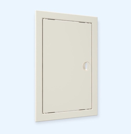 Л2030Р Ivory Люк ревизионный ЛР фланец 196х296 ручка 218х318 пластик Ivory EVECS